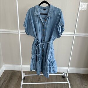 Torrid Size 2 (18/20) Light Blue Denim Dress